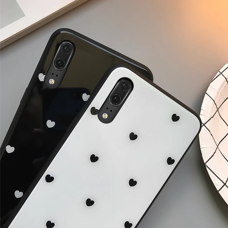 Чехол и ремешок для Xiaomi Mi 9 8 se cc9 cc9e жесткий стеклянный чехол телефона Lite маленький