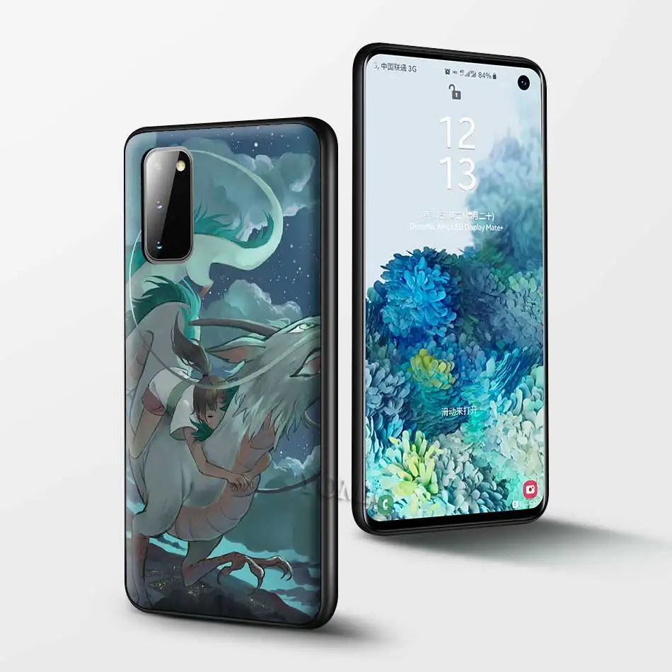 

Spirited Away Anime for Samsung Galaxy S20 FE S21 Note 20 Ultra S10 10 Lite S9 Plus S8 S10e Phone Case Soft Black Tpu Cover