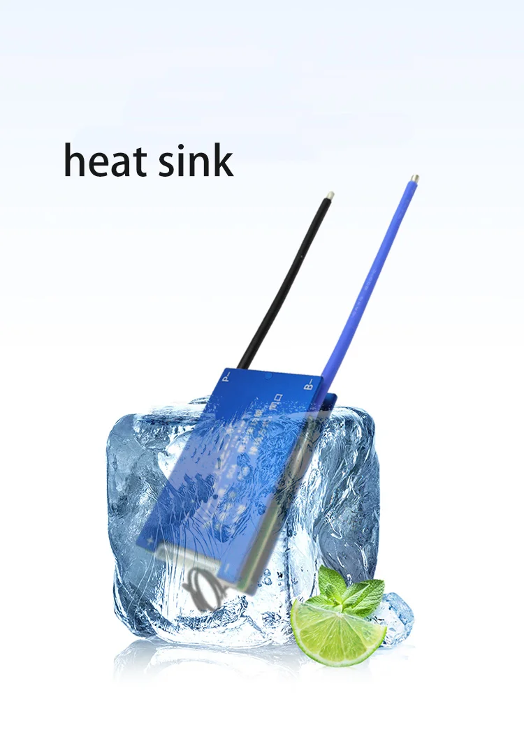 Защитная плата для аккумуляторов 15S 48 в BMS Lifepo4 Balanece водонепроницаемый контроль