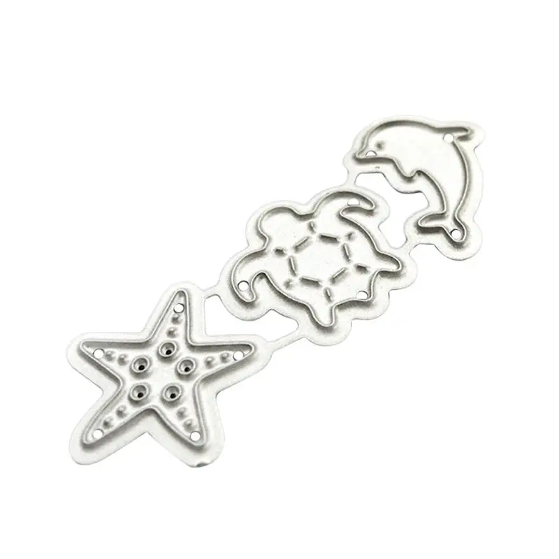 Металлические режущие штампы в виде дельфина морской звезды черепахи|Вырубные