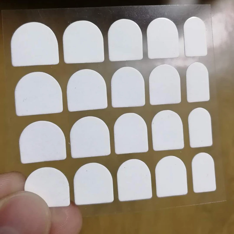 10/20 шт. прозрачные двусторонние клейкие наклейки для ногтей | Красота и здоровье