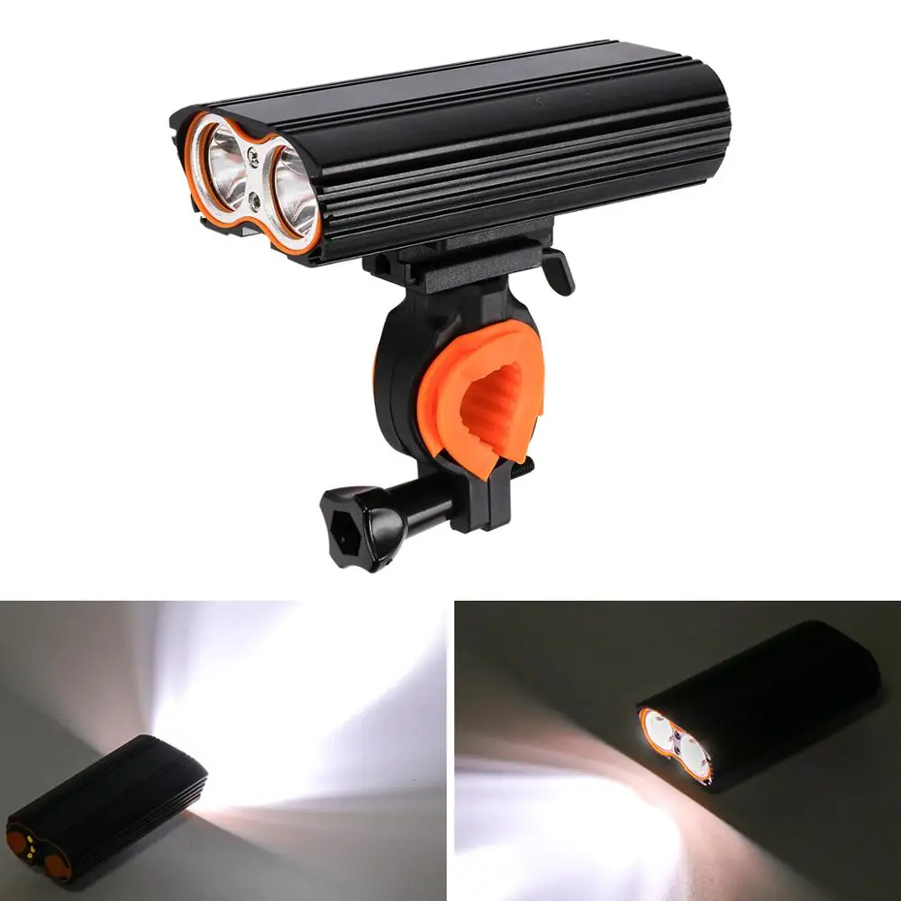 Новый суперъяркий Передний фонарь для горного велосипеда перезаряжаемый от USB T6