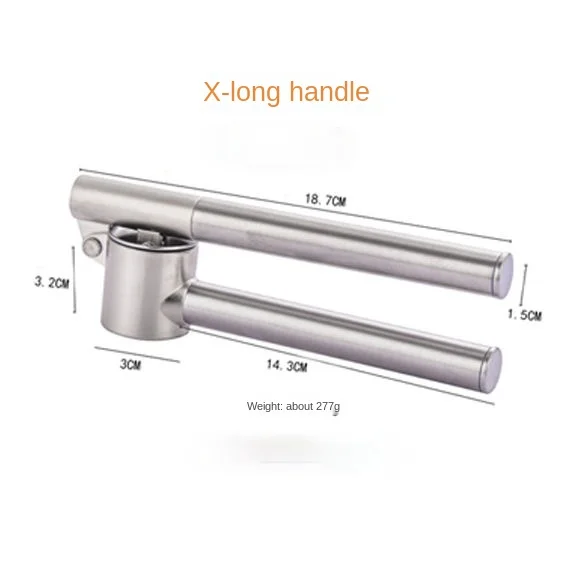 

1pcs Stainless Steel Garlic Press Manual Garlic Mincer Chopping Garlic Tools Curve Fruit Vegetable Tools Kitchen Gadgets