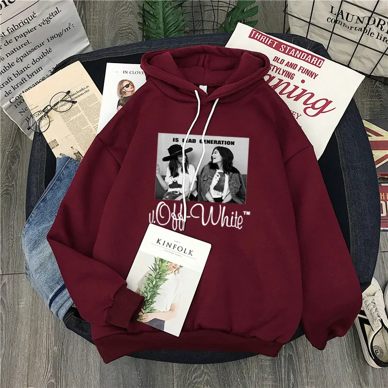 Hoodie худи для женщин sweetshirts women thick moletom feminino hoodies aesthetic autumn warm sweetshirts oversized loose Hooded