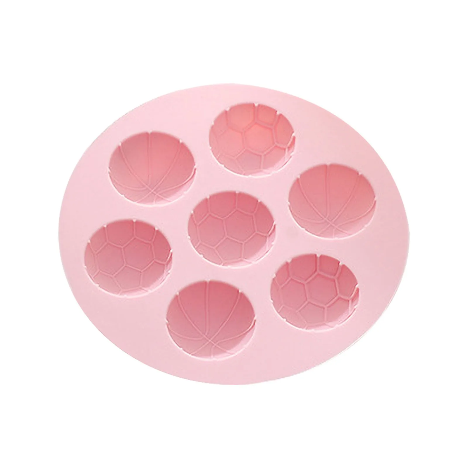 

7 Cups Half Ball Sphere Silicone Cake Mold Football Ball Shape Silicone Mold