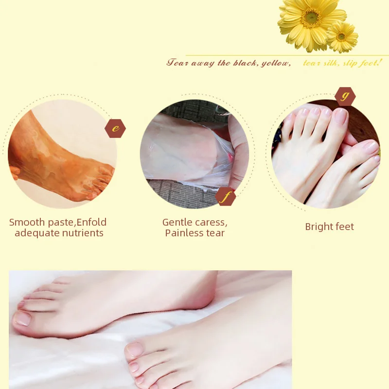 

New Honey Foot Wax Milk Cream Whitening Nourish Moisturizing Hydrating Remove Dead Skin Care Nourishing