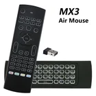 Пульт дистанционного управления MX3 Air Mouse T3 с подсветкой и голосовым управлением, 2,4 ГГц