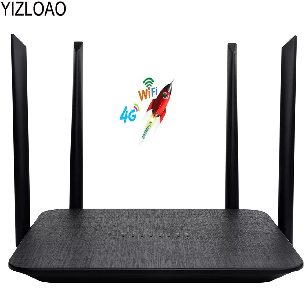 Wi Fi роутер YIZLOAO 4G 300 Мбит/с RJ45|Беспроводные роутеры| |