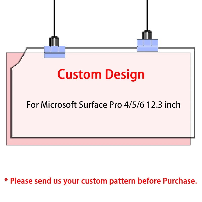 Custom Design MTT чехол из полиуретановой кожи для планшета для microsoft Surface Pro 4 5 6 12,3 дюймов складной откидной Чехол-подставка защитный чехол с граффити - Цвет: Custom Design