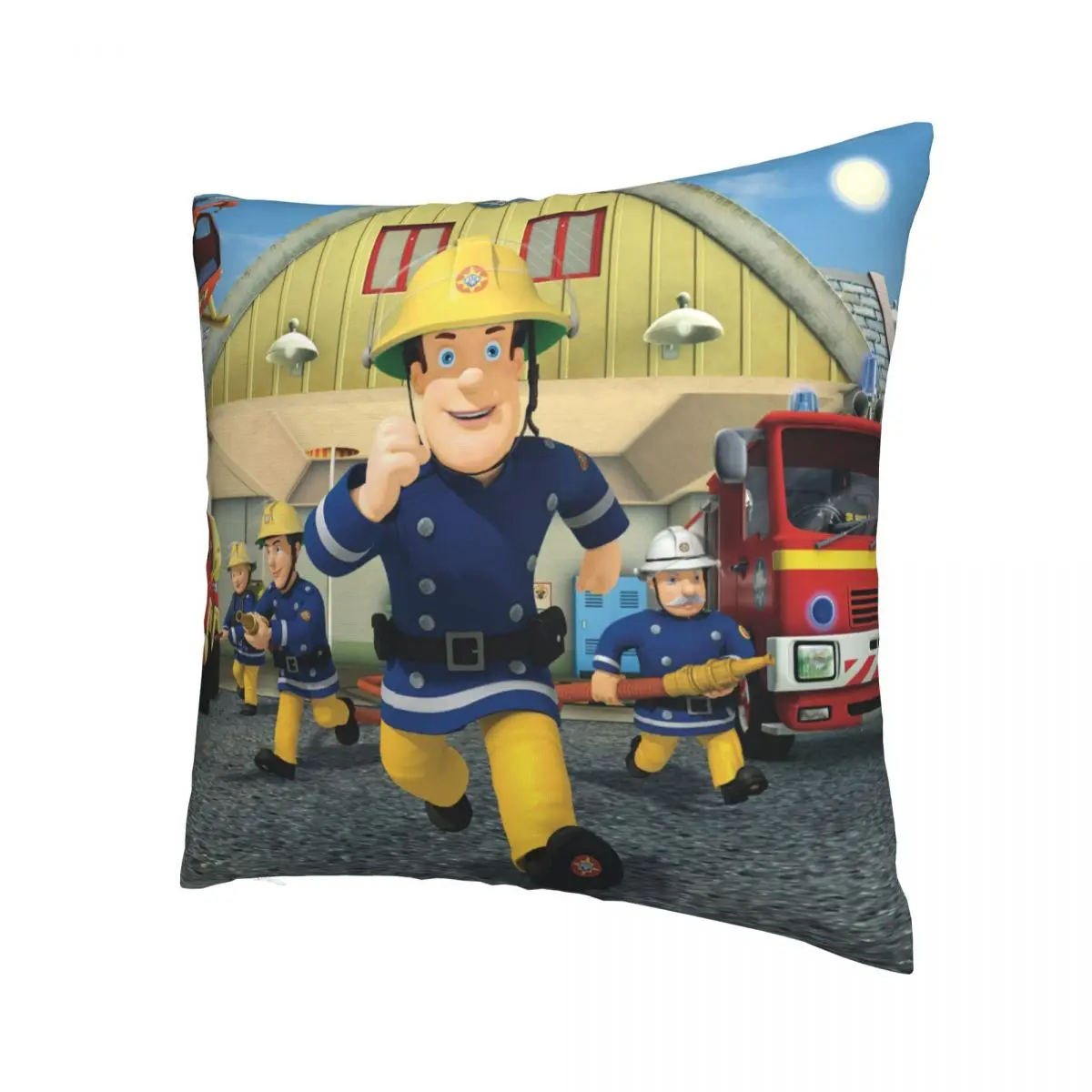 Чехол-Подушка для бега Fireman Sam Steele образовательный мультяшный рюкзак подушки