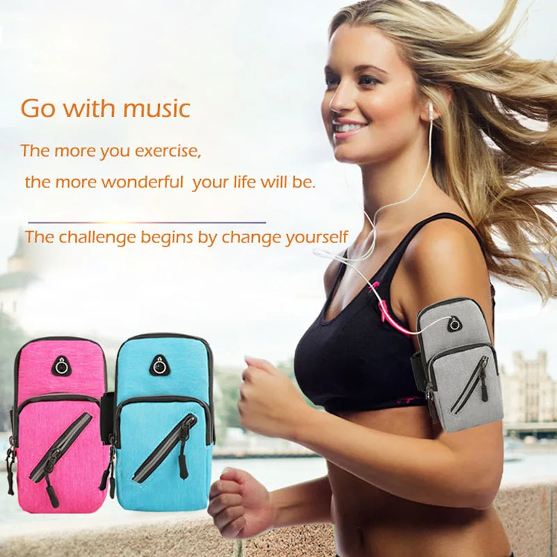 New Fashion Arm Bag Cycling Phone Arm Bag Reflective Running Arm Bag 6 Inches Or Less Suitable For Mobile Phones