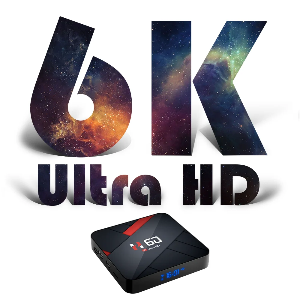 HONGTOP Android 10 0 ТВ коробка 4 Гб 64 6K голосовой помощник 1080P видео приемник Wi Fi 2 4G & 5G Bluetooth