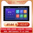 Seicane Android 10,0 7-дюймовый 2Din автомобильный радиоприемник Wifi Bluetooth четырехъядерный мультимедийный плеер для TOYOTA Nissan Kia RAV4 FJ CRUISER ALPHARD