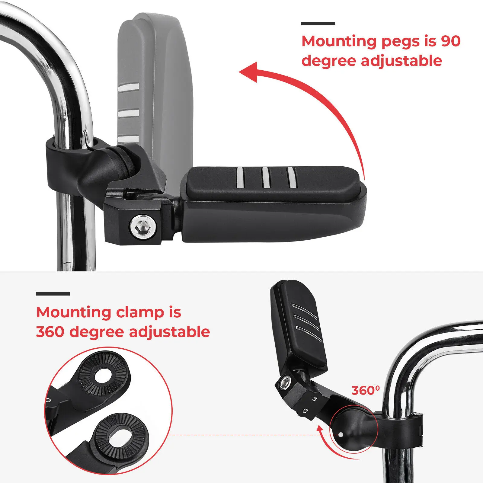 Новинка подножки для шоссе мотоцикла Подножка Softail Для Sportster Electra Road Glide King Street с 1