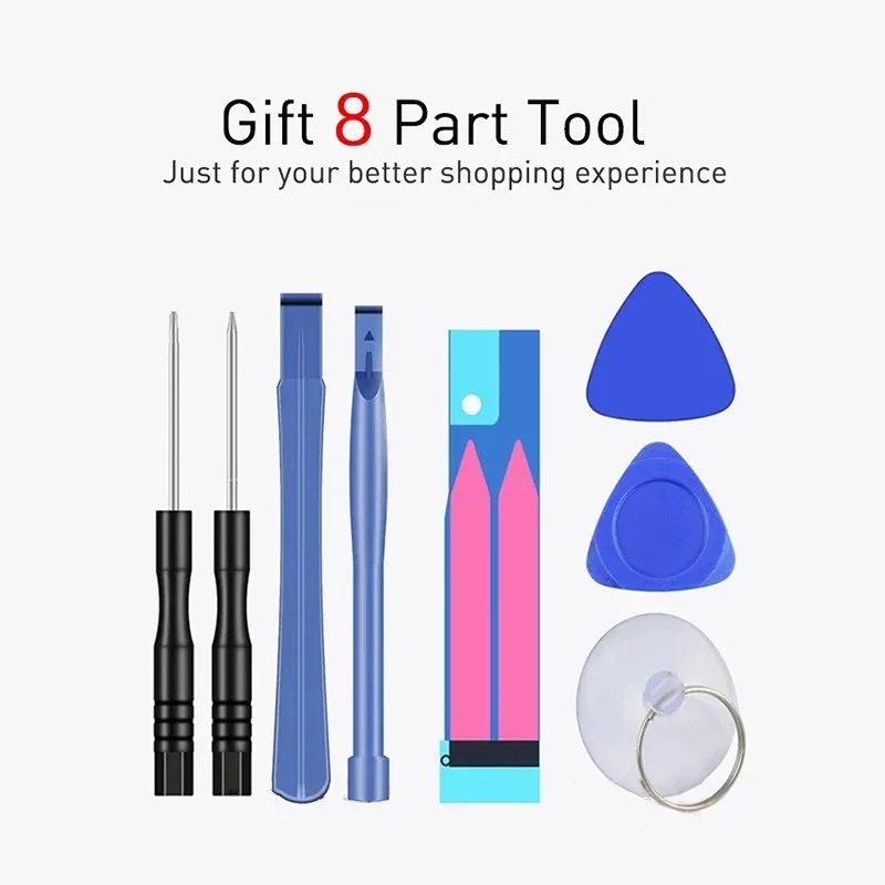 

High Capacity Original Batteries For iPhone X XS MAX XR Replacement Bateria For apple iphone 5 SE 5s 6 6S 7 8 Plus 6g battery