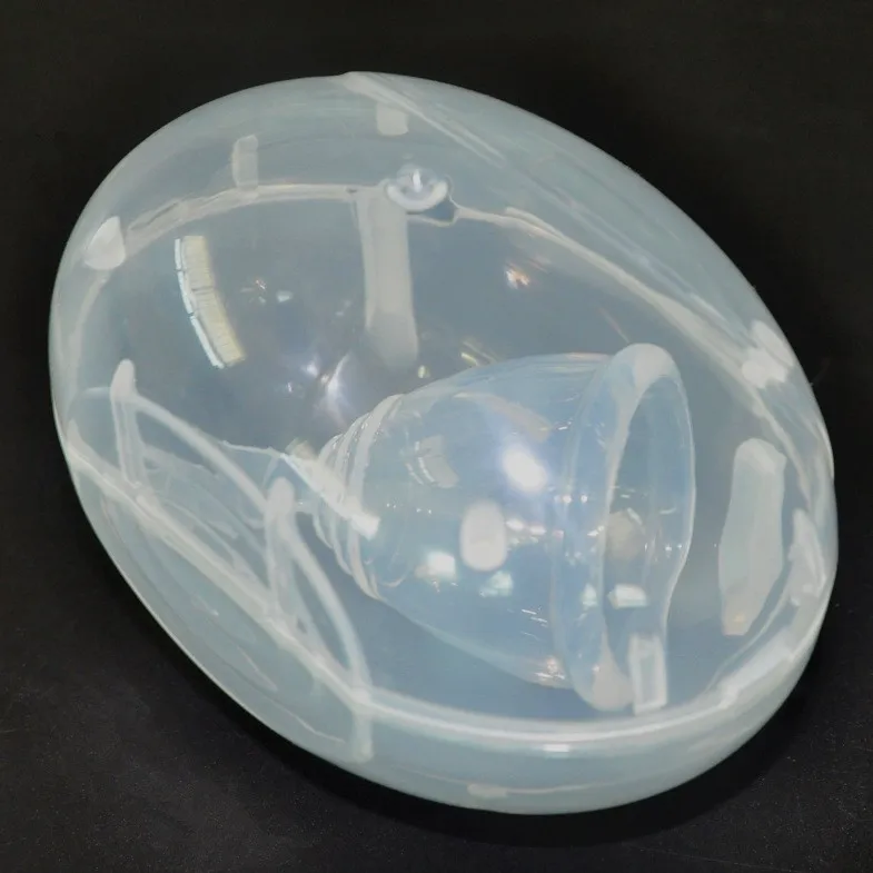 Производство медицинских силиконовых чашек менструальные чаши с открытой шеей