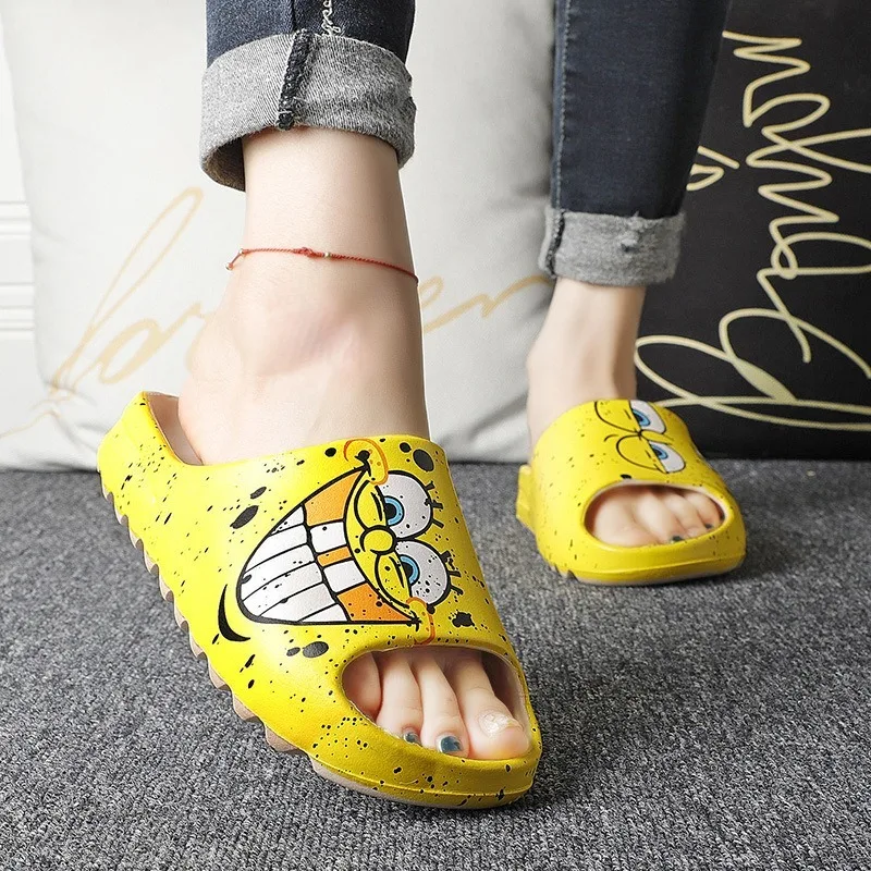 

2021 Fashion Trendy Couples Coconut Outdoor Slippers plus Size 46 Men's and Women's Flip Flops