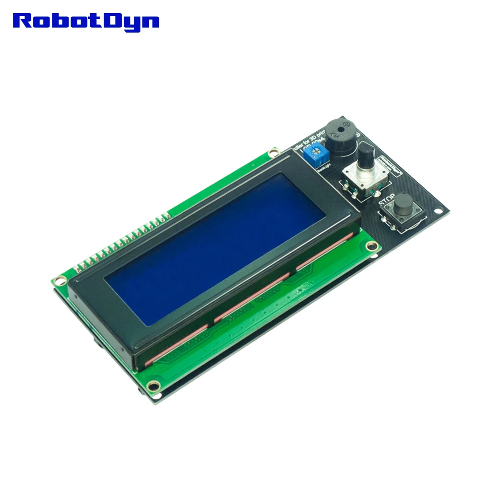 Дисплей для 3D принтера Smart Controller RAMPS 1 4 Text LCD 20x4 (2004) SD и MicroSD кардридер|3d printer display|smart