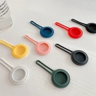 Силиконовый чехол для Apple airtag, чехол с трекером, аксессуары для защиты от царапин и падения, защитный чехол-бампер для Apple Air tag, чехол Keychai