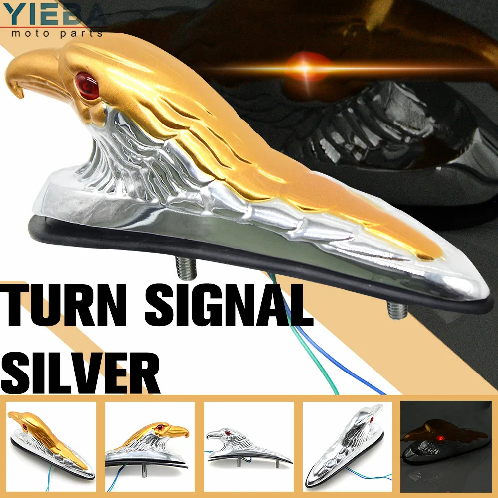Аксессуары для мотоциклов крыло капота эмблема универсальные индикаторы лампа