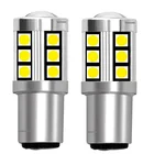 2 шт. 1157 BAY15D P215 Вт 3030 светодиодная Автомобильная стоп-лампа задняя лампа авто DRL дневные ходовые огни белый красный желтый 12 В