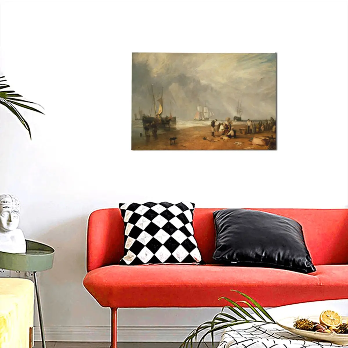 

William Turner Painting New Vintage Decoration Pictures Canvas Room Room Decor
