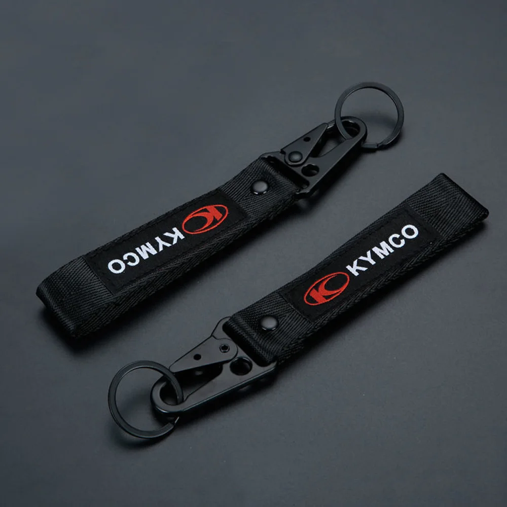 

Embroidery Key Holder Chain Collection Keychain For Yamaha Kawasaki Ducati Honda Suzuki Motorcycle Embroidered Keyring