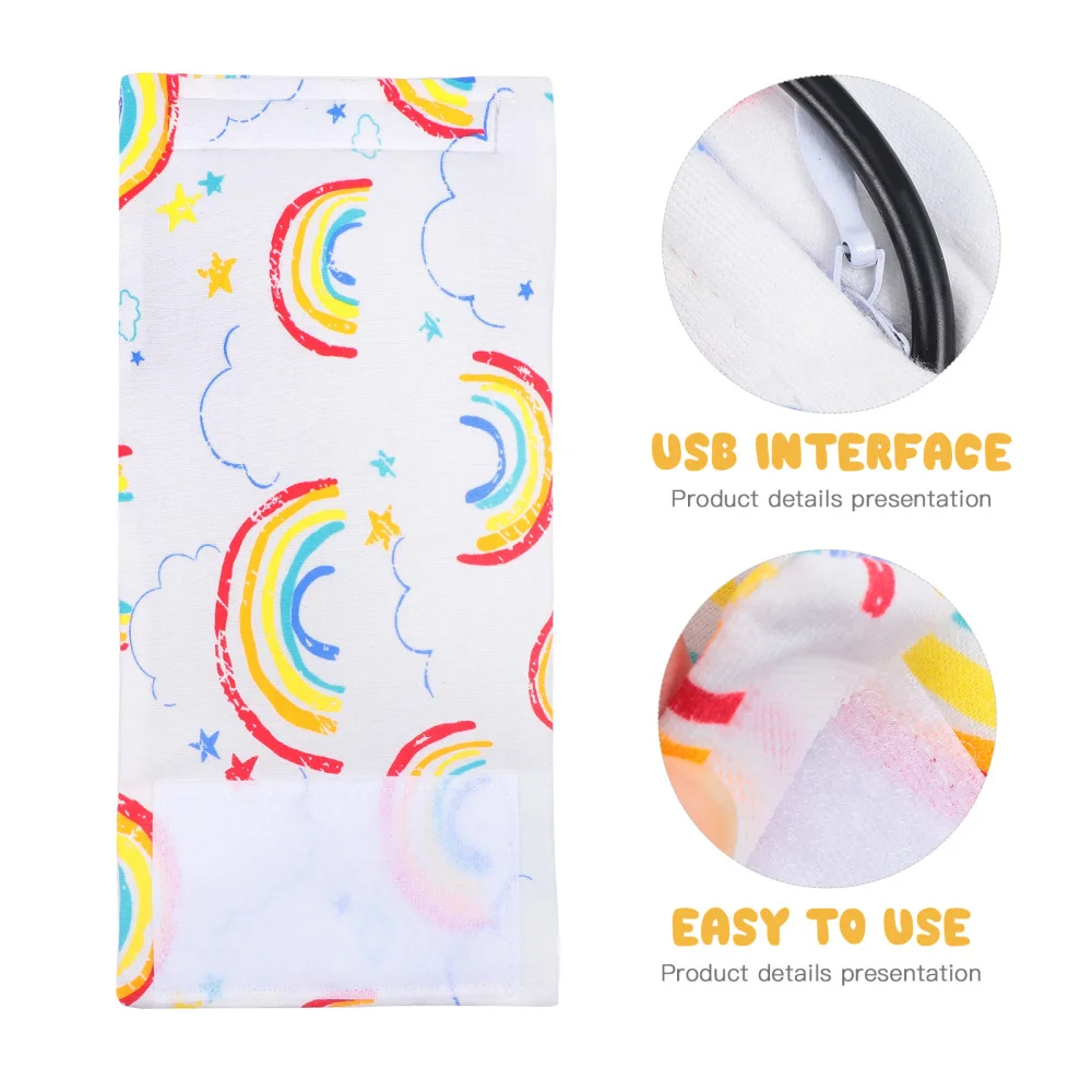 

USB Baby Bottle Warmer Newborn Feeding Bottle Cover for Home Travel Car