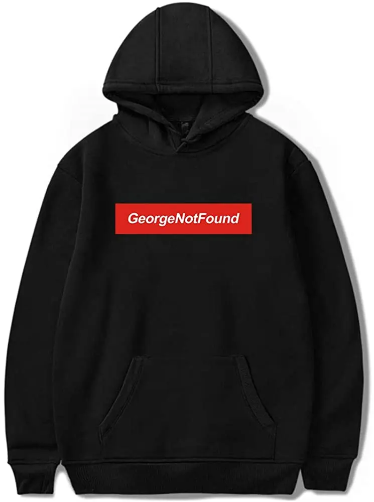 

GeorgeNotFound Merch Logo for Women Men Long Sleeve Sweatshirt Hoodie 2021 New Game Anime Boys/girls Clothes Kids Pullovers
