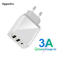 oppselve 30w usb charger quick charger 3 0 eu us adapter phone charging for iphone 12 11 pro max samsung huawei pd fast charger