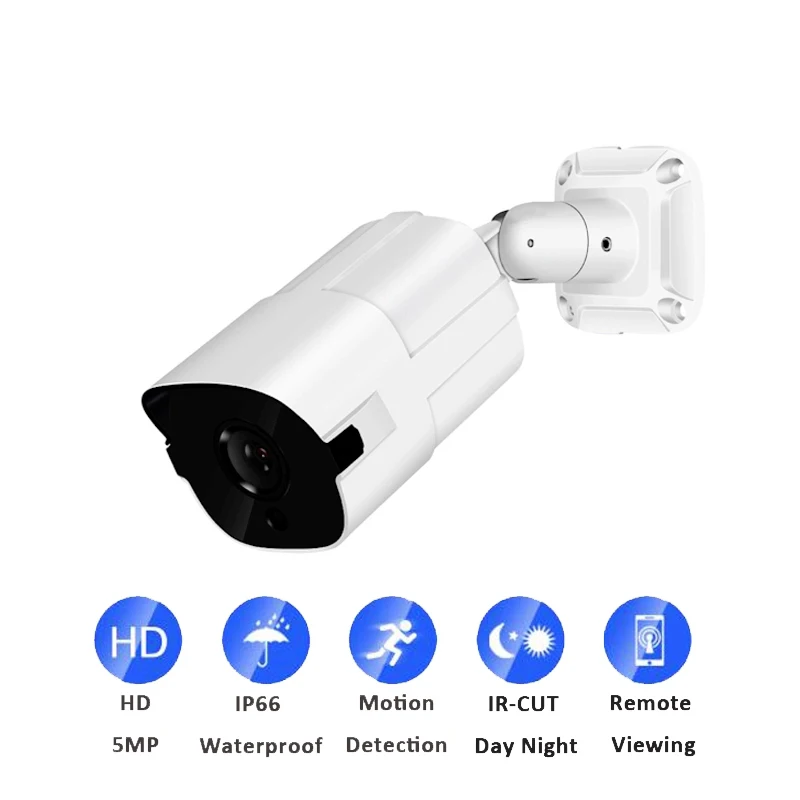Камера видеонаблюдения 5 МП 2 POE H.265 Full HD ONVIF|Камеры видеонаблюдения| |