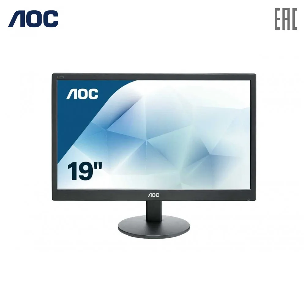 Монитор AOC E970SWN 18.5'' WXGA|TN nonGLARE 200cd|m2 H90°|V65° 700:1 20М:1 16.7M 5ms VGA Black|Мониторы| |