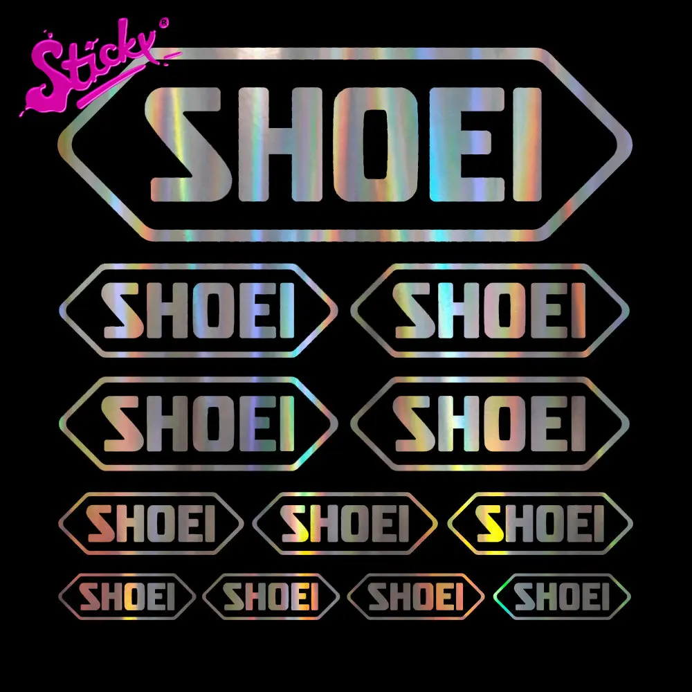 

STICKY Shoe Letter Car Sticker Decal DecorMotorcycle Off-road Sticker Laptop Decal Vinyl
