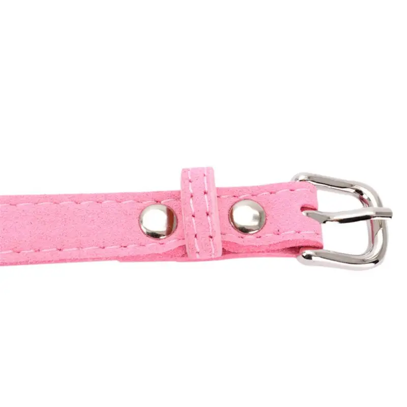 Шлейка из бархата и кожи для кошек собак поводок с украшением в виде драгоценных