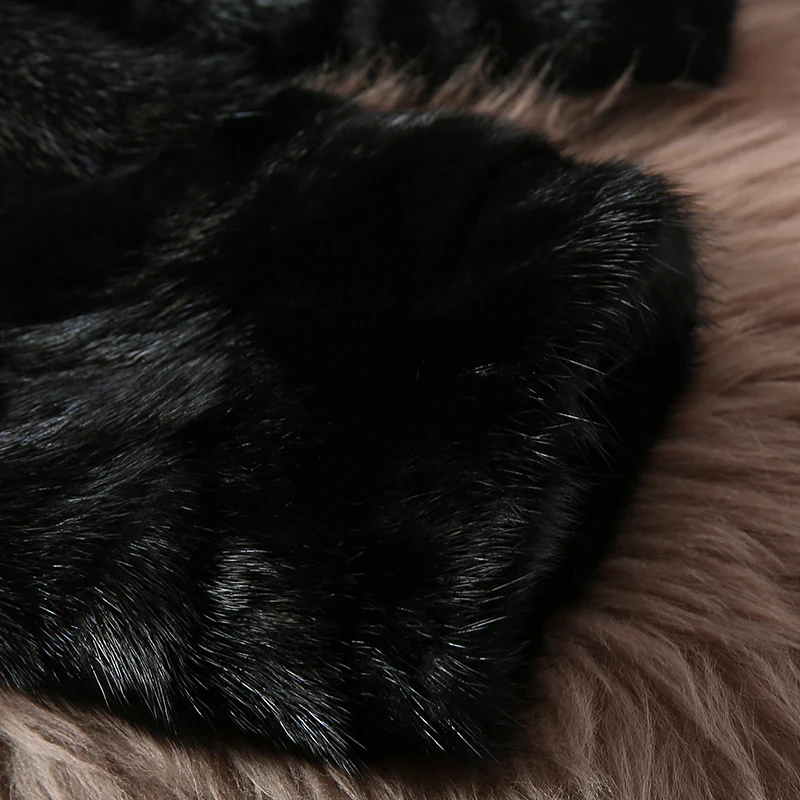 2019 зимняя женская короткая стильная цветная Лоскутная норковая шуба модная