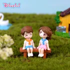 Шарф для влюбленных мальчиков и девочек 3 шт., Пляжная модель, миниатюрная домашний сад, фигурки, украшение для кукольного домика, аксессуары сделай сам, игрушка в подарок