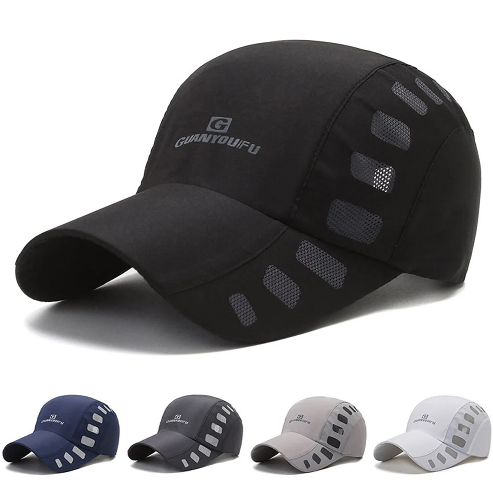 

Unisex Baseball Cap Spring Summer Outdoor Adjustable Travel Sun Hat Sports Gorras Riding Hat Quick Drying Breathable Sports Caps