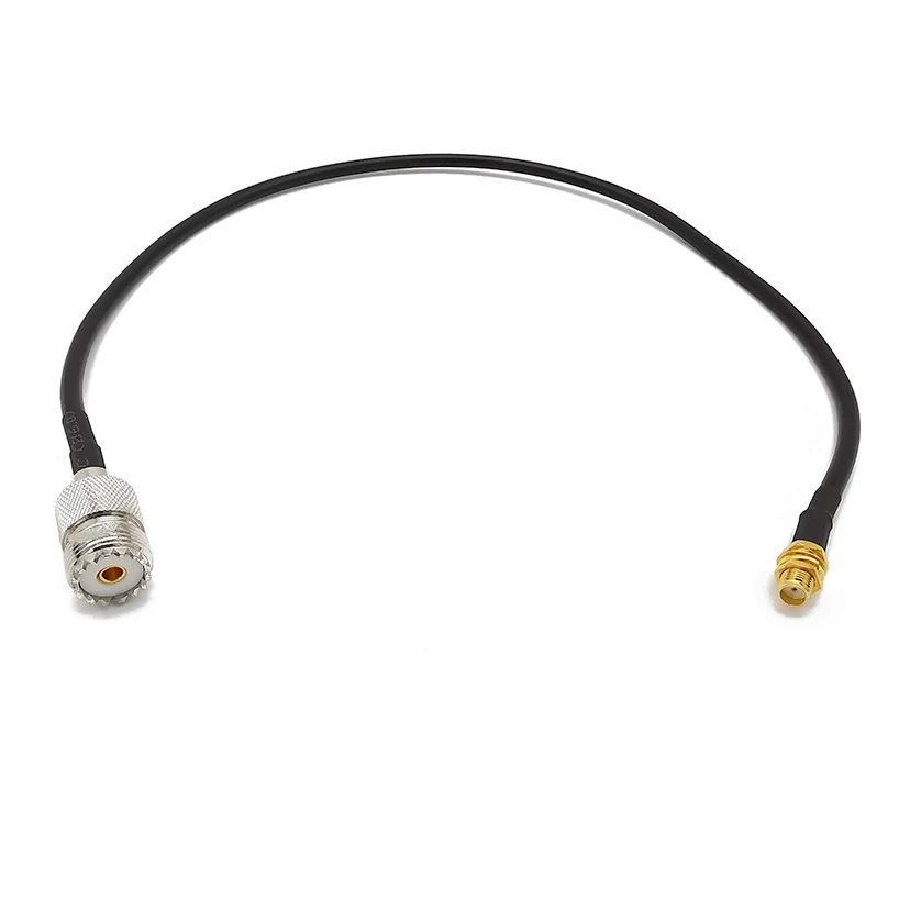 Адаптер для радиоантенны гнездо SMA в UHF SO239 PL259 RF коаксиальный RG58/LMR195 фоторазъем