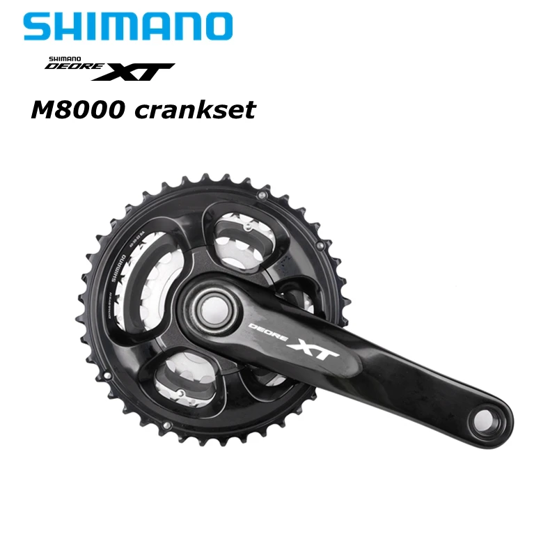 Shimano DEORE XT M8000 Crankset suit FC-M8000 with BB MT-800 11Speed mountain bikes 1*11S 32T/34T 170mm | Спорт и развлечения