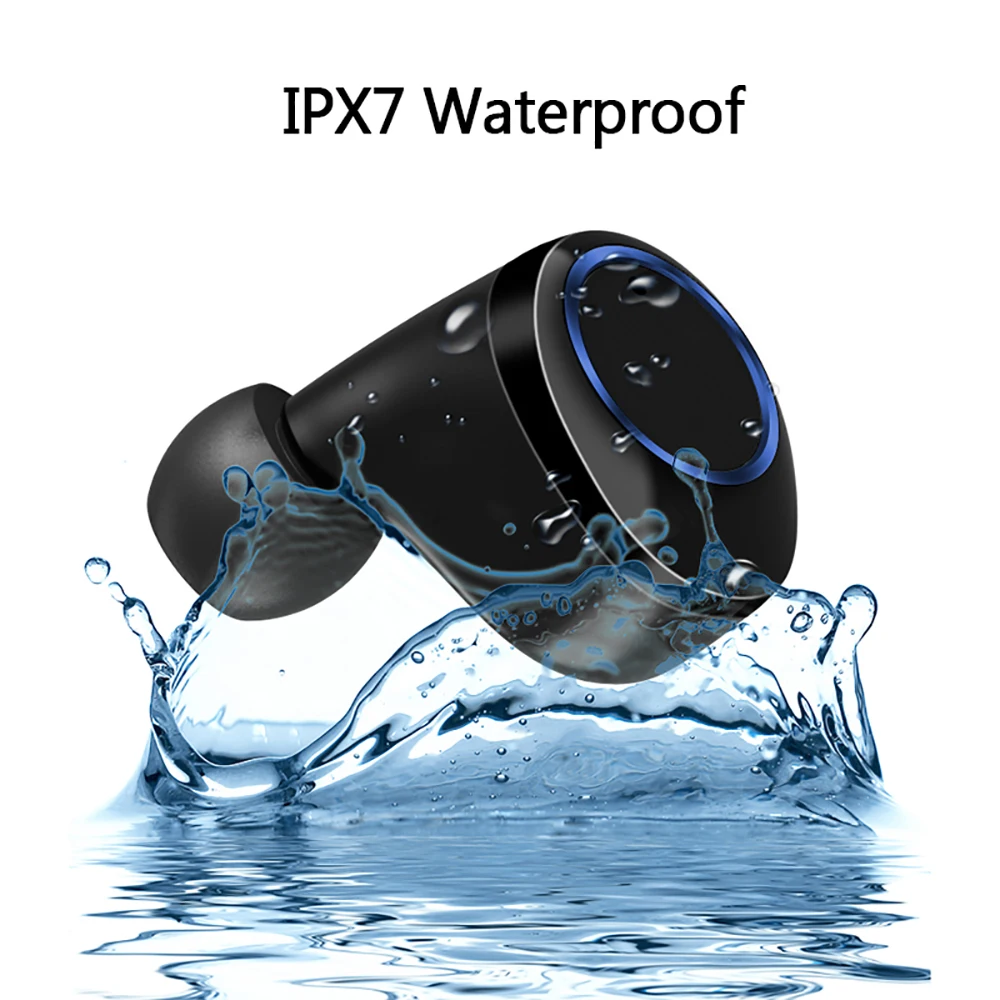 VTIN TWS беспроводной наушники Bluetooth 5,0 наушники с 4000 мАч зарядный чехол IPX7 водонепроницаемые наушники для Xiaomi iOS смартфон