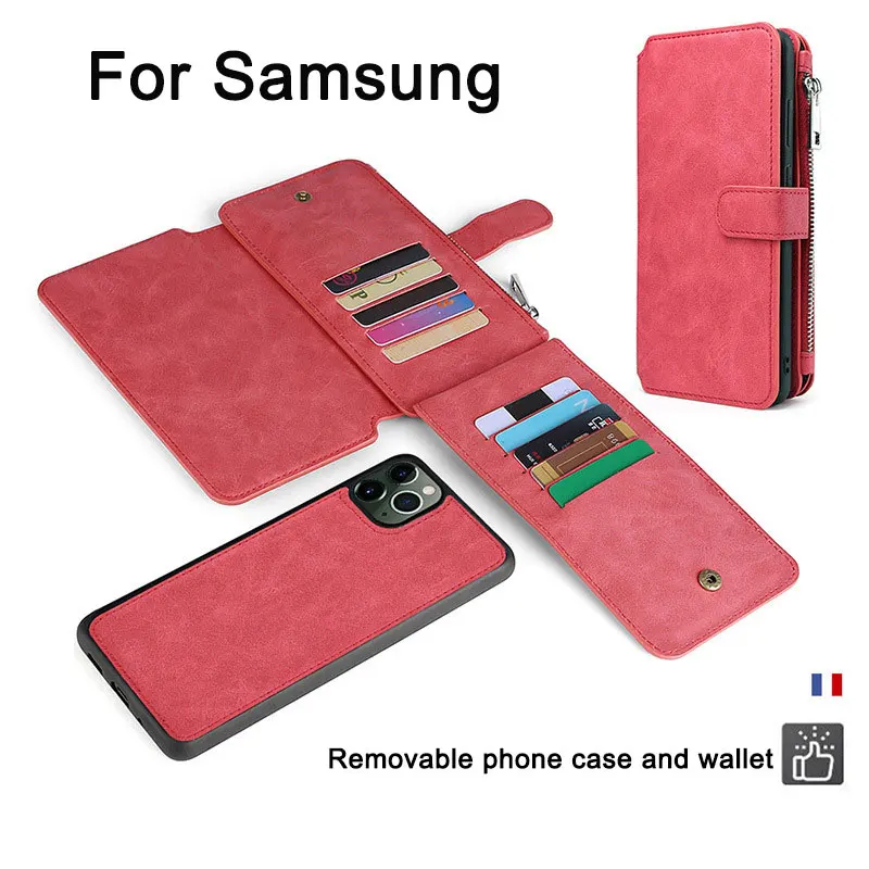 Cell phone Case for Samsung A51 Ultra Plus A71 A32 A41 Note 20 10 Plus A70 A50 A20 S9 S8 Plus luxury Wallet Flip Cover