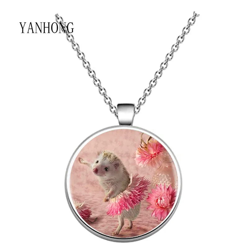 Модные ювелирные изделия ожерелье для девочки кулон в тумане стеклянный купол