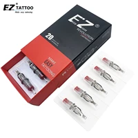ez revolution tattoo needle cartridge curved round magnum 10 0 30mm for cartridge tattoo machines and grips 20pcslot