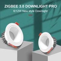 gledopto zigbee 3 0 smart rgbcct led downlight pro 6w12w waterproof rating ip54 work with tuya appvoicerf remote control