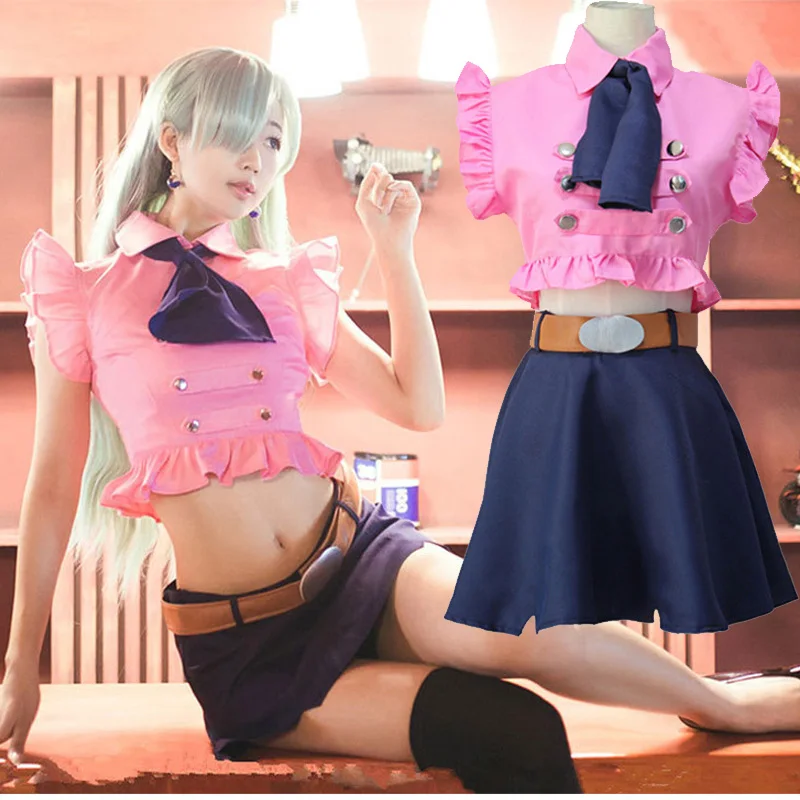 Элизабет лионэс Косплэй В Стиле персонажа Дианы из игры The Seven Deadly грехов Nanatsu No