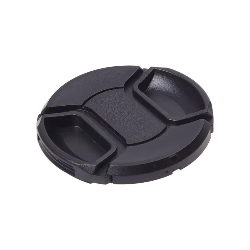2 шт. 62 мм пластиковый зажим для передней крышки объектива черная крышка