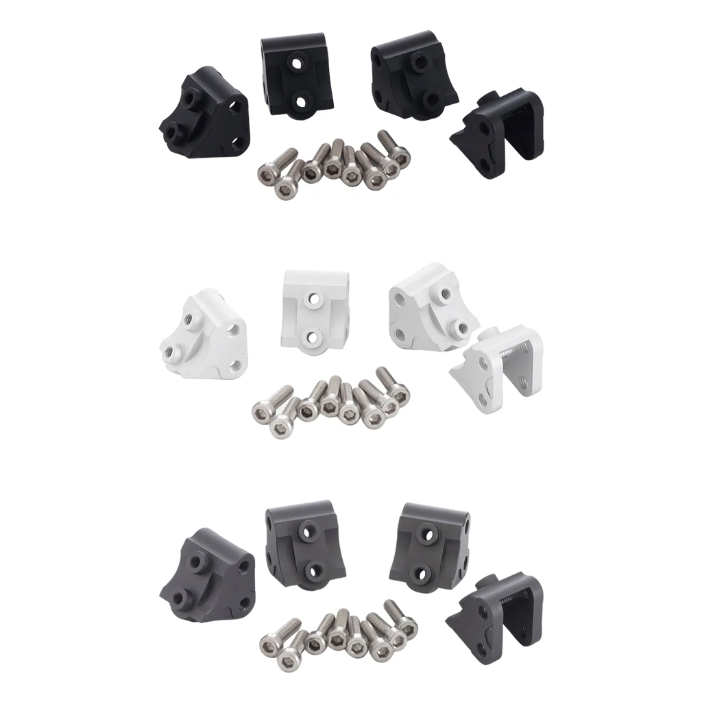 

4 PCS Aluminum Alloy Axle Tie Rod Codes for SCX10 II 1/10 Scale RC Rock Crawler Hobby Model Car Spare Parts