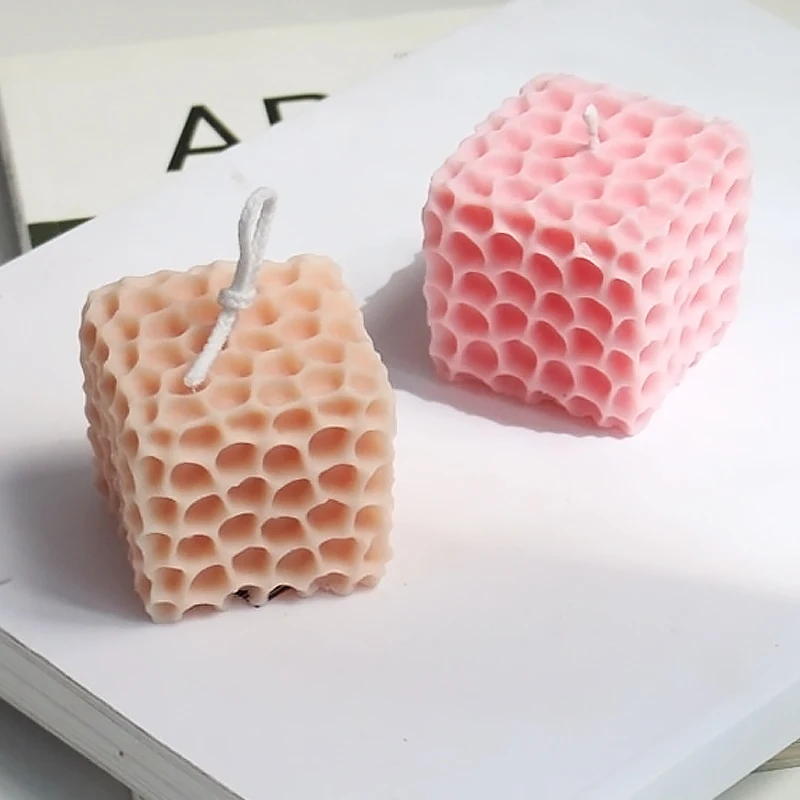 

3D Irregular Silicone Candle Mould Aromatherapy Candle Mould DIY Handmade Candle Material Resin Mold Candle Making Supplies