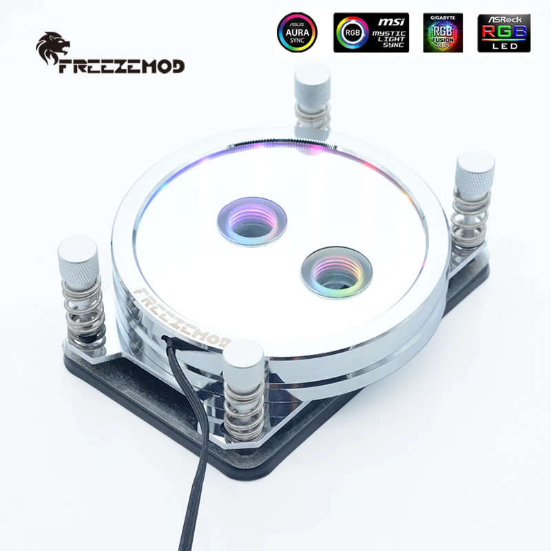 FREEZEMOD ПК водяного охлаждения Процессор воды блок для AMD Ryzen AM2/AM4/AM3 2021 звездное небо