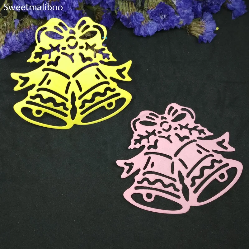 Штампы штампы Скрапбукинг Рождество лук колокольчики металлические трафареты с